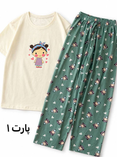 ست تیشرت و شلوار خانگی